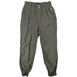 Abercrombie & Fitch Joggers Womens XS Green Gorpcore‎ Cyberpunk Streetwear Cargo